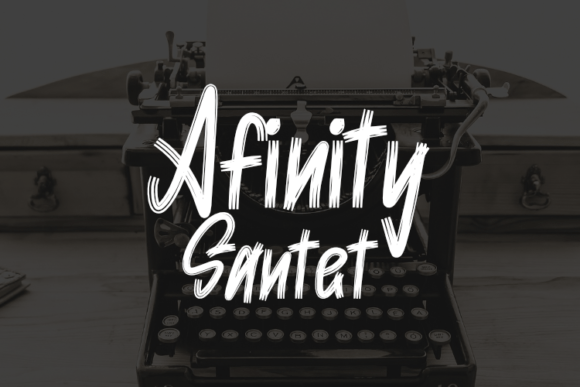 Afinity Santet: The Handwritten Font That Elevates Campaigns