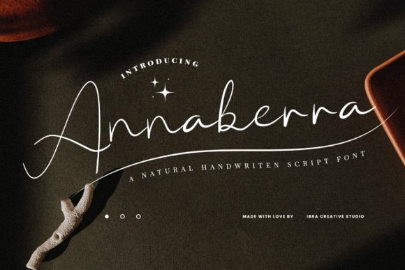 Annaberra: A Handwritten Typeface for Modern Web Design