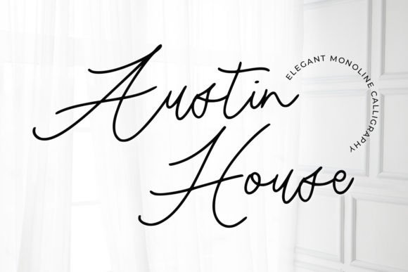 Austin House: The Perfect Handwritten Font for Crafters