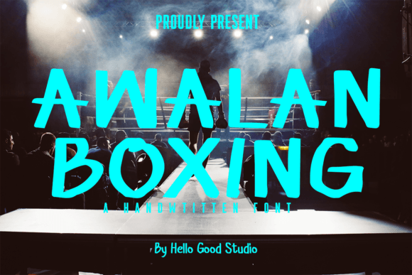 Awalan Boxing: A Bold Script for Impactful Branding