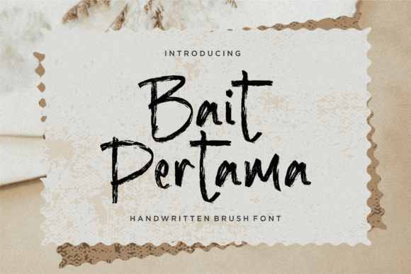 Bait Pertama: The Handwritten Font That Elevates Small Brands