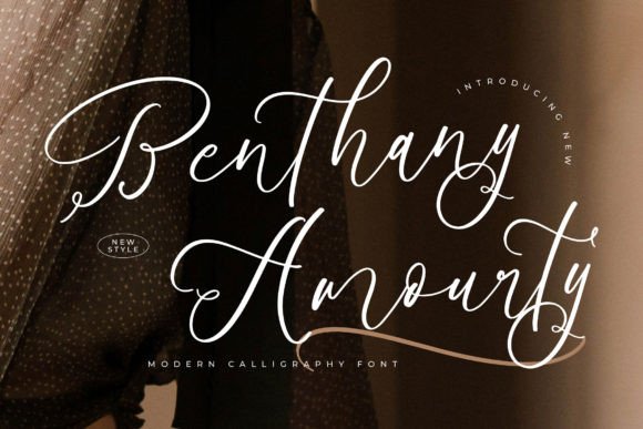 Benthany Amourty: A Modern Typeface for Editorial Design