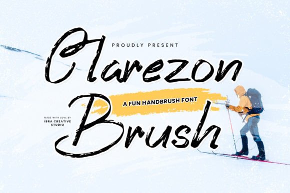 Clarezon Brush: A Playful Typeface for Brand Growth