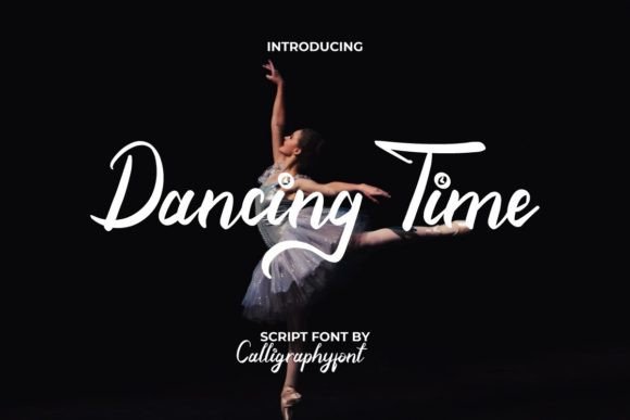 Dancing Time: The Bold Script Font for Handmade Brands