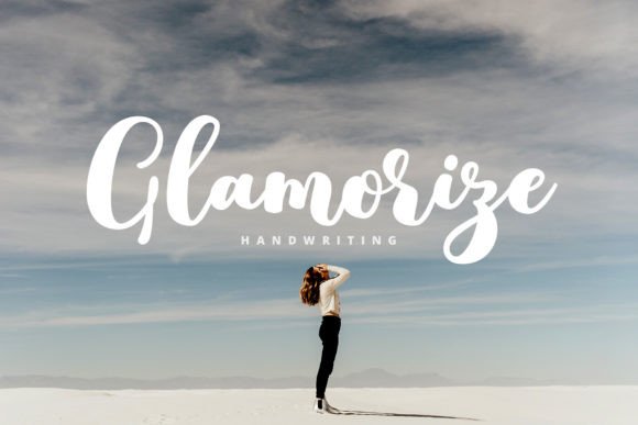 Glamorize: The Handwritten Font That Elevates Small Business Brands