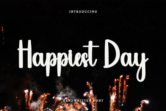 Happiest Day Typeface Review: A Festive Font for Branding