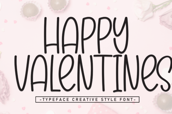 Happy Valentines Font Review for Web & Brand Design