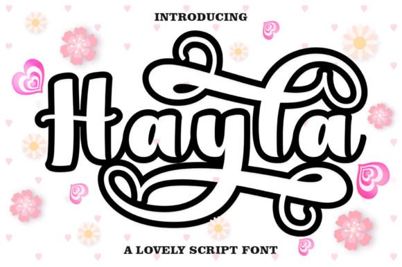 Hayla Outline: The Handwritten Font That Elevates Your Brand