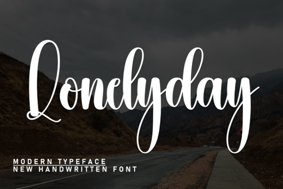 Lonelyday: A Handwritten Typeface for Editorial Design