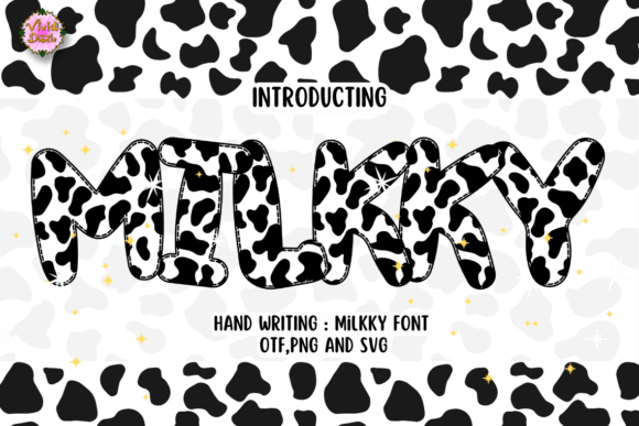 Milkky: A Playful Typeface for Modern Editorial Design
