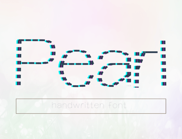 Pearl Font: The Quirky Sans Serif for Crafty Projects
