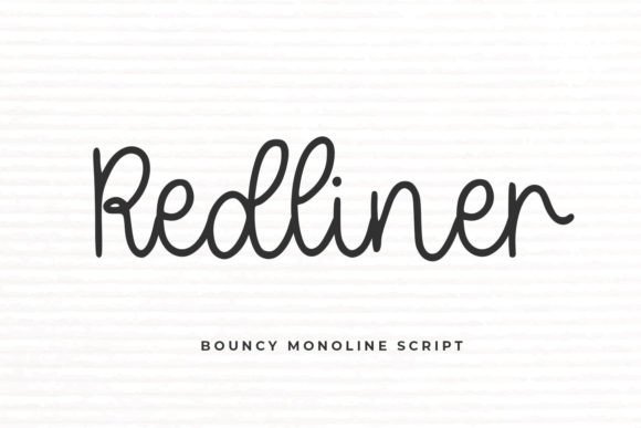 Redliner: A Friendly Handwritten Font for Branding
