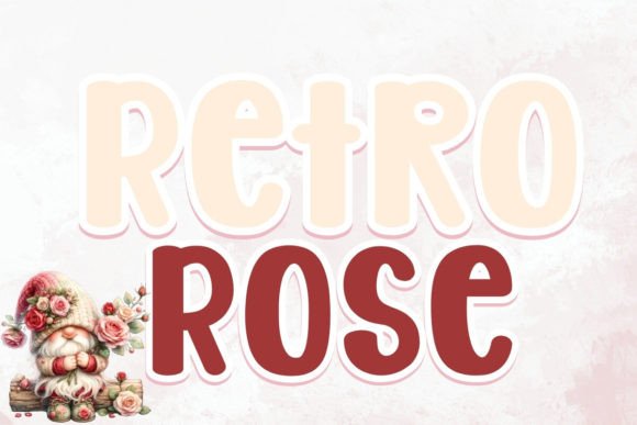 Retro Rose Font: A Timeless Script for Editorial Design