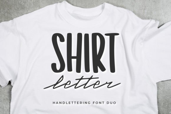 Shirt Letter Font Review: A Versatile Hand-Lettered Typeface for Brands