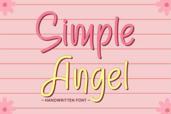 Simple Angel: The Handwritten Font for Scroll-Stopping Content