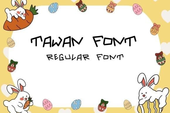 Tawan Font: A Playful Typeface for Modern Editorial Design