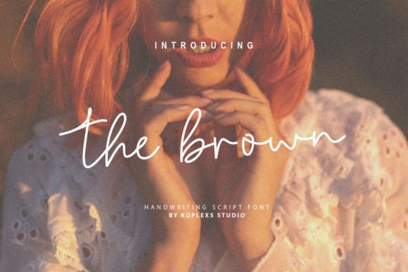 The Brown: A Handwriting Typeface for Modern Web Design