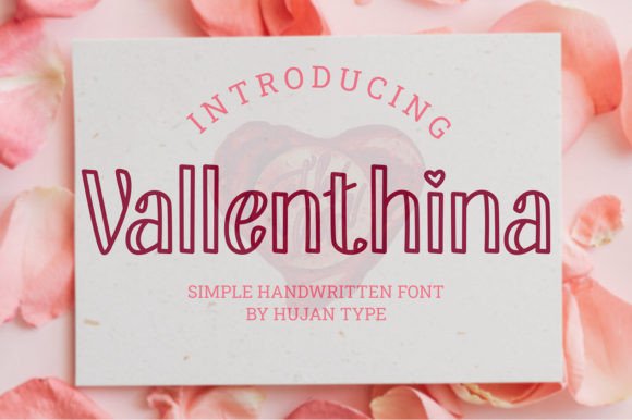 Vallenthina: A Designer's Take on Modern Script Elegance
