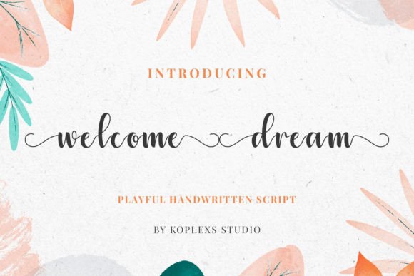 Welcome Dream: The Perfect Handwritten Font for Crafters